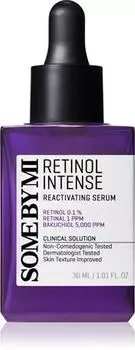 Some By Mi Retinol Intense Reactivating Serum Сыворотка с ретинолом против морщин для чувствительной кожи TU прозрачный
