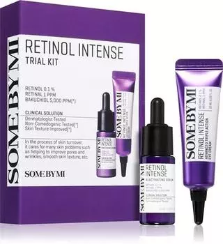Some By Mi Retinol Intense Trial Kit Kit Voyage Pour Une Peau Lumineuse Et Lisse TU прозрачный