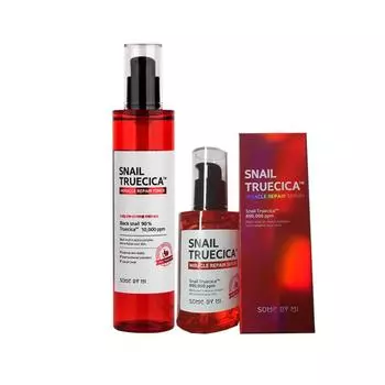 Some By Mi Snail Truecica Miracle Repair Toner & Serum Set, 1 set