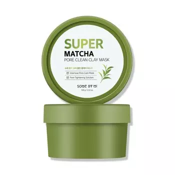 SOME BY MI Super Matcha Pore Clean Clay Mask Pore Care Rinse Pack Cool Down Pack (100г) / / /