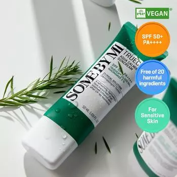 SOME BY MI Truecica Aqua Успокаивающий солнцезащитный крем 50 мл