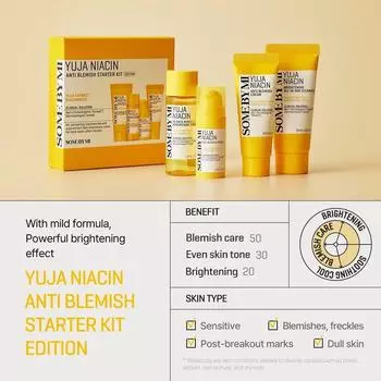 SOME BY MI Yuja Niacin 30 Days Brightening Starter Kit AUTHENTIC STORE