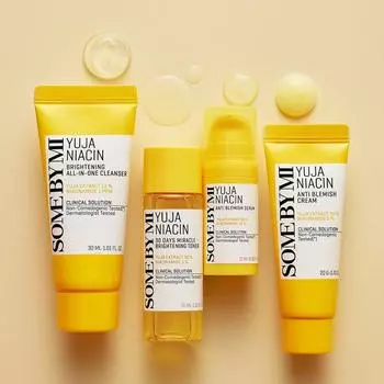 SOME BY MI YUJA NIACIN 30 DAYS MIRACLE BRIGHTENING STARTER KIT, корейская косметика, Kbeauty, образец