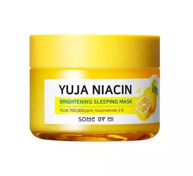 Some by Mi Yuja Осветляющая маска для сна с ниацином