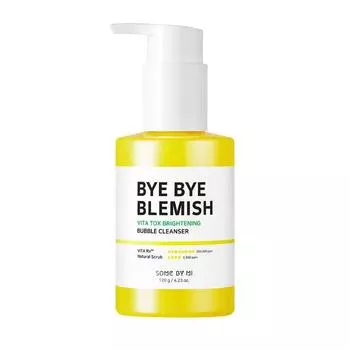 SOMEBYMI Bye Bye Blemish Vitatox Осветляющее очищающее средство для мыльных пузырей 120g