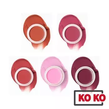 [Son & Park] [Daiso] Многофункциональный цветной бальзам Arti Spread 4 мл (5 цветов) / Бальзам для губ и щек 01. Sunset