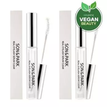 Son&Park Real Eyelash Serum Питательная прозрачная сыворотка для ресниц, 2 шт.