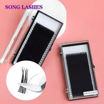 SONG LASHES 20 рядов отдельные ресницы для наращивания ресниц Maquiagem Cilios для мягких натуральных ресниц из искусственной норки для наращивания