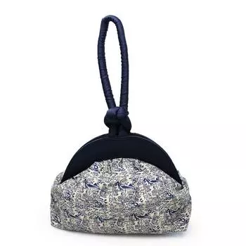 Song Yun Handbag Women s New Chinese Style National Style Bag Banquet Retro Minority Fancy Embroidery Bag for Cheongsam Crescent Bag 1.0