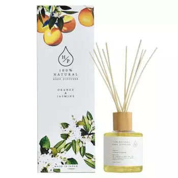 Songs of Nature HP Reed Diffuser Натуральный ароматизатор для помещений 100% (Апельсин и жасмин)