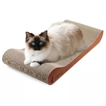 SONGWAY Large Cat Chubby Cat Nail Nail Large Cat Reinforced High 1 Piece Scratcher, точилка, точилка, размер, картон, когтеточка, картон,