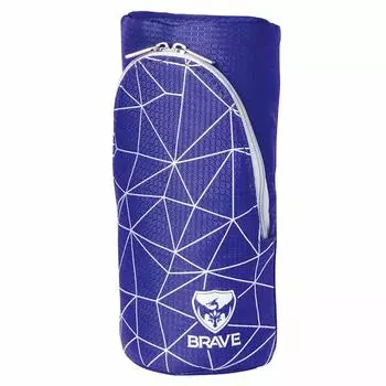 Sonic Brave Standing Pencil Case, Polygon, Silver, FD-1590-SV