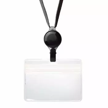 Sonic Hanging Name Tag Pro Reel Resistant Waterproof Chuck Black NF-2184-D