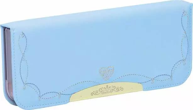 Sonic Pencil Case Liana Tiara Alrock Double Sided Slim Princess Light Blue FD-1401-LB