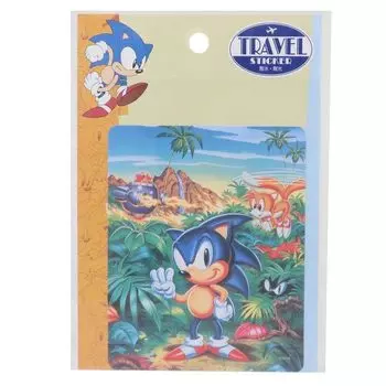 Sonic the Hedgehog Travel Sticker ANGEL ISLAND (5)
