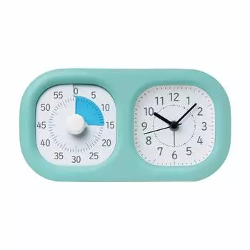 Sonic Time Feeling Timer Toki Sapo Clock Plus Realize the Passage of Time Mint Blue LV-3521-MB