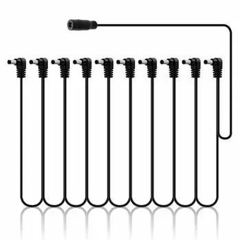 SONICAKE 9V DC 10-контактный угловой штекерный кабель питания для гитарной педали