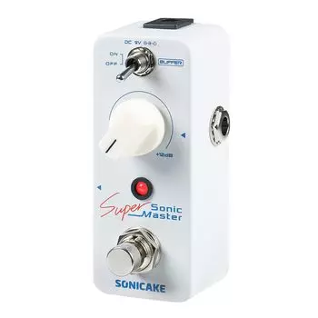 SONICAKE Clean Booster гитарная педаль эффектов Sonic Super Master