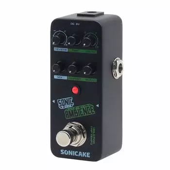 SONICAKE Delay Reverb Гитарная педаль эффектов Sonic Ambience и