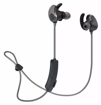 SONICSPORT беспроводные 4 ГБ Bluetooth Remote Metallic Black BK Audio-Technica наушники, водонепроницаемые/для спорта, встроенная память, управление/микрофон в комплекте,
