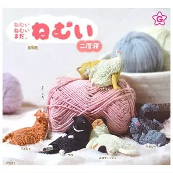 Сонный Сонный Сонный Двойной Сон Все 5 Типов Набор Полный Полный Gacha Gacha Капсула Игрушка Все еще,