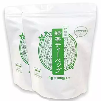 Sonota Seicha Made in Содержит яркие, вкусные как в горячем, так и в холодном виде пакетики зеленого чая Сидзуока, Матча, вода, (Набор 2)