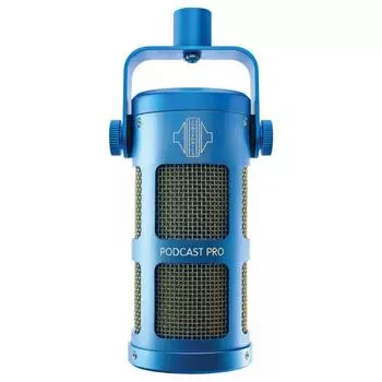 SONTRONICS ультра однонаправленный динамический микрофон для подкастов PODCAST PRO BLUE BLUE