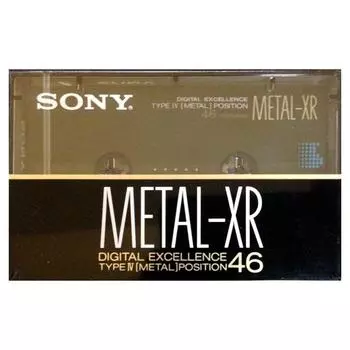 SONY 46 Metal позиция 46 минут METAL-XR MTL-XR46