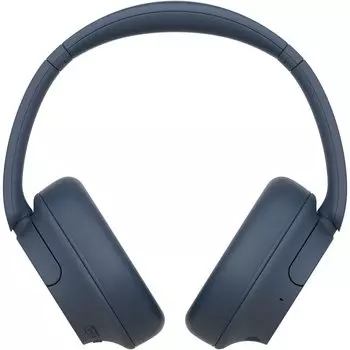 Беспроводные наушники Sony с шумоподавлением, оснащенные шумоподавляющей конструкцией с высокой производительностью при работе с внешним звуком Audio L WH-CH720N с функцией шумоподавления/Bluetooth синий
