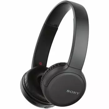 Sony Беспроводные наушники WH-CH510 / bluetooth / совместимы с AAC / до 35 часов непрерывного воспроизведения модель 2019 года / с микрофоном / черный WH-CH510 B
