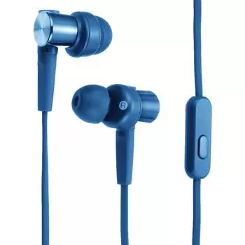 Sony earphones deep bass model MDR-XB55AP: Canal type with remote control and microphone Blue MDR-XB55AP L