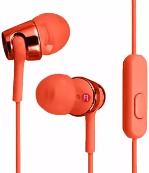 Sony earphones MDR-EX155AP: Canal type with remote control and microphone, red MDR-EX155AP R