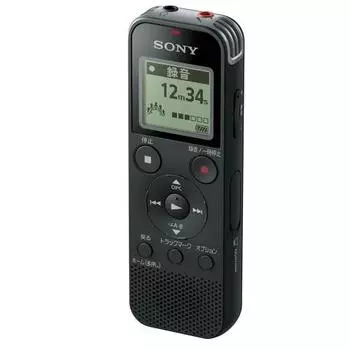 Sony IC Recorder USB 4 ГБ поддерживает запись в формате Linear PCM встроенный FM-радио тюнер черный ICD-PX470F B