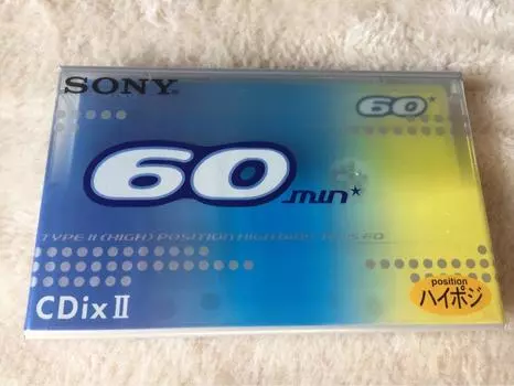 SONY Sony High Position Кассетная лента 60 минут C-60CDX2H