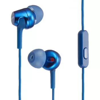 Sony (SONY) Наушники MDR-EX255AP: Канального типа с пультом ДУ и микрофоном Синий MDR-EX255AP L