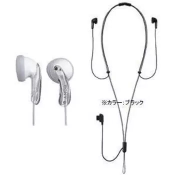 Sony Sony Stereo Ear Receiver For Cell Phones White Mdr Ne2f W White