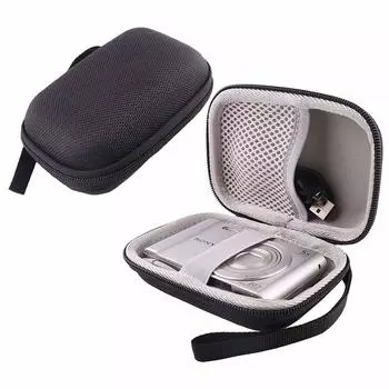 Sony SONY WX350 Цифровая камера Хранение Cyber-shot DSC-W830 DSC-WX500 Cyber-shot Чехол-WERJIA.JP (черный)