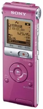 SONY стерео IC диктофон 2 ГБ UX512 розовый ICD-UX512/P