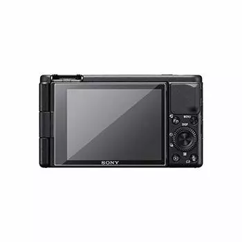 SONY VLOGCAM II Tempered Glass Protective Film LCD Protector 9H Hardness Thick Glass Round Edge Sony A7C [MIWA CASES] ZV-1 ZV-E10 ZV-1F ZV-1 0.26mm
