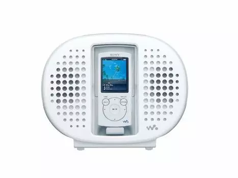 SONY Walkman dock speaker waterproof white RDP-NWR100/W