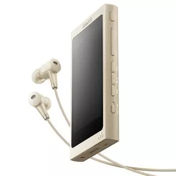 Sony Walkman серии A разрешение 16 ГБ до 39 часов непрерывной работы наушники с шумоподавлением модель 2017 года бледно-золотой N NW-A45HN: Bluetooth/microSD/высокий