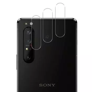 Sony Xperia 1 II Lens Film of 3 Japan Asahi Xperia 1 II Lens Protective Film Exhe 1ii Reinforced Film Round Edge Processing No Bubble Thin Easy to