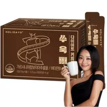 Sookpe Diet Coffee Flavor 28 Sachets, 92.4g, 1 Pack