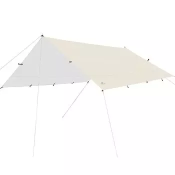 Soomloom Rectatarp 19 UV Уличный тент с УФ-защитой Silver, большой, петли, защита, покрытие, защита от дождя, защита от ветра, солнцезащитный козырек, кемпинг,