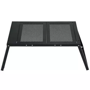 Soomloom Table FREE ZONE Table Full Mesh Top with Iron Holes Foldable Bonfire Stand Ultra Light Infinitely Expandable M-30 Camping/Outdoor