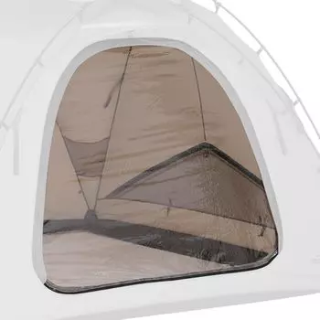 Soomloom TPU Прозрачная дверная панель с двумя стойками Палатка VIKING UL 40D Нейлон Нейлон Специальная сменная теплая непромокаемая сменная крышка из ТПУ Холодный дождь