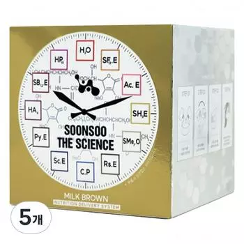 soonsoo Краска для волос The Science, молочно-коричневый, 5 шт.