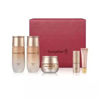 Sooryehan Bichaek Ginseng умный набор из 3-х предметов + Sooryehan GWP + бесплатная сумка для покупок
