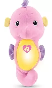 Успокаивающий и сияющий морской конек Fisher-Price [розовый]