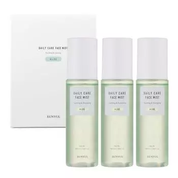 Soothing moisturizing mist daily care aloe mist 100ml 3 packs